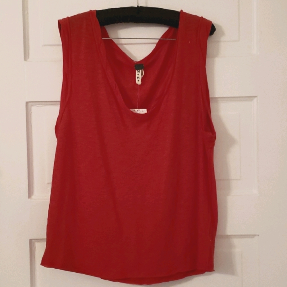 NWT Free People red top medium